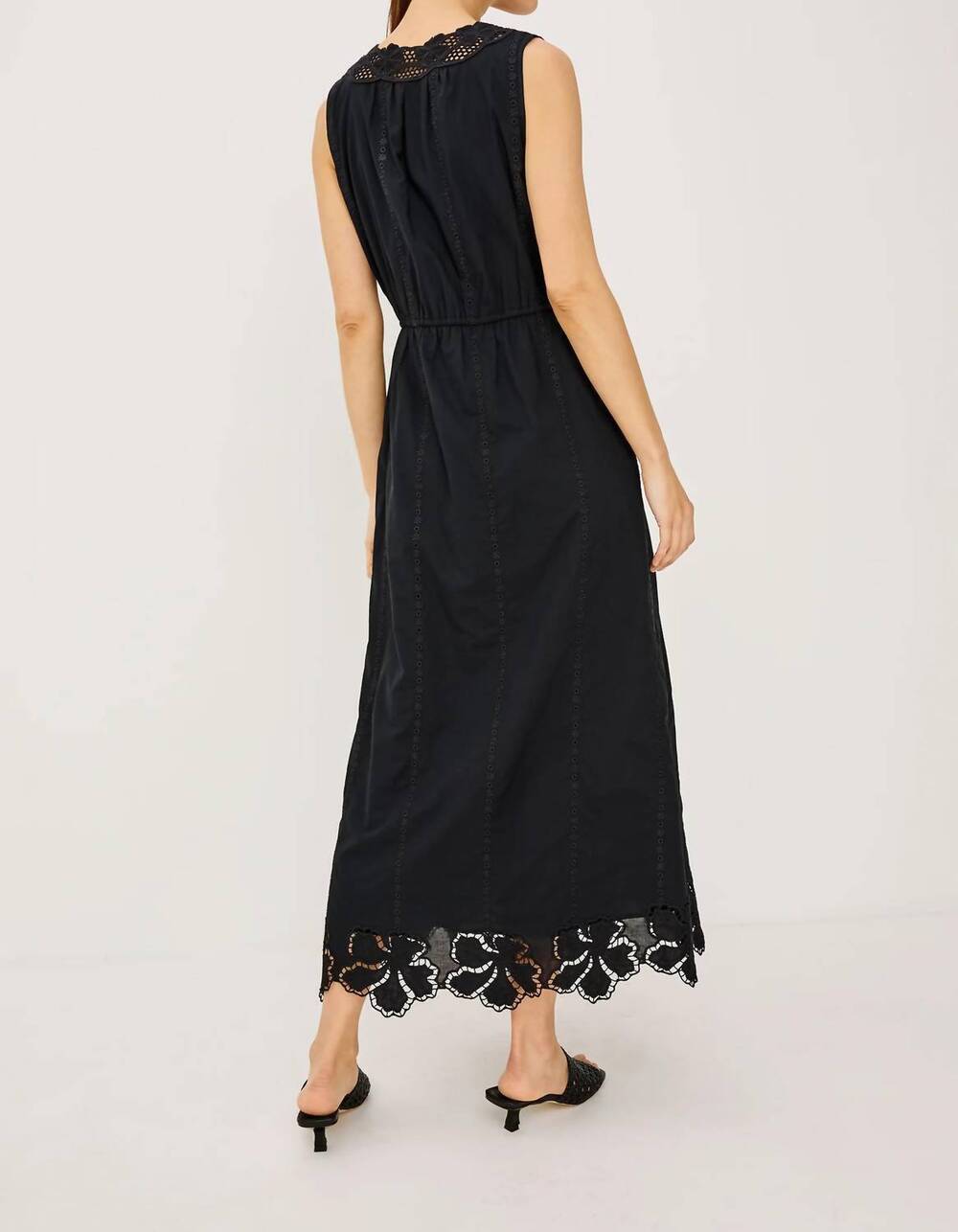 NEW RAILS lorina buttoned maxi dress in black - Picture 3 of 3